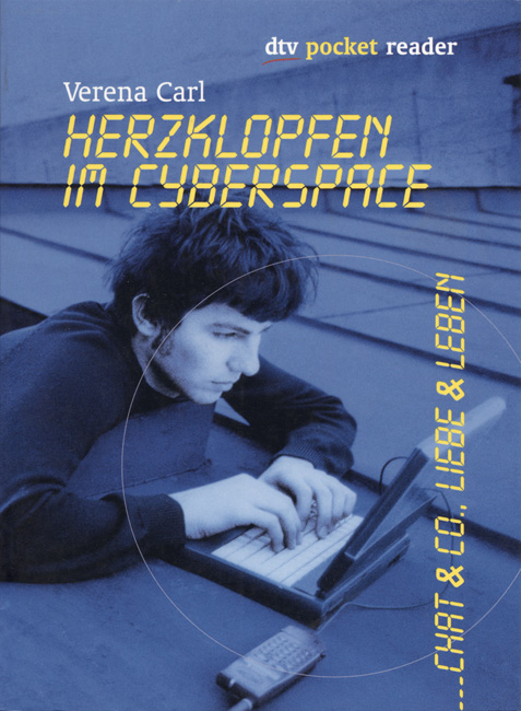 »Verena Carl: Herzklopfen im Cyberspace«, Buchumschlaggestaltung – Jugendbücher