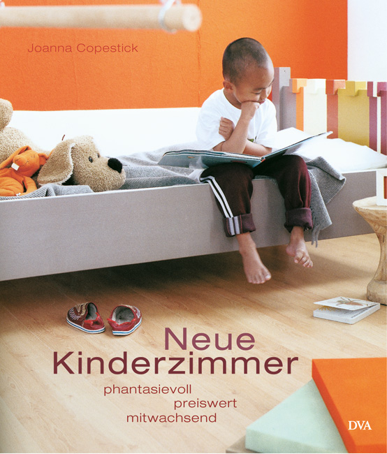 »Joanna Copestick: Neue Kinderzimmer«, Buchumschlaggestaltung – Fachbücher
