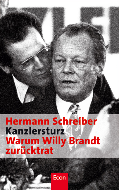 »Hermann Schreiber: Kanzlersturz«, Buchumschlaggestaltung – Sachbücher